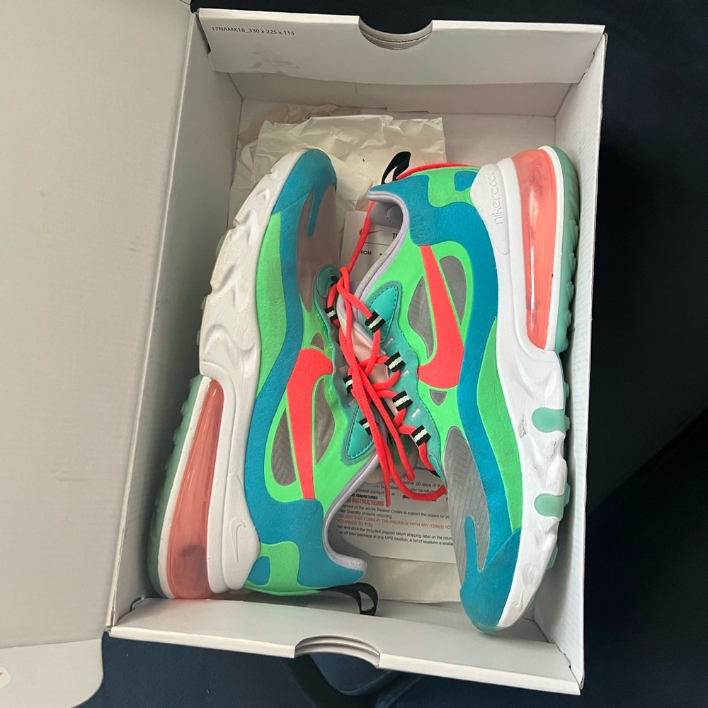 junior nike air max react